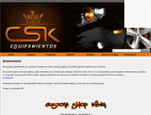 Tablet Screenshot of csk.com.py